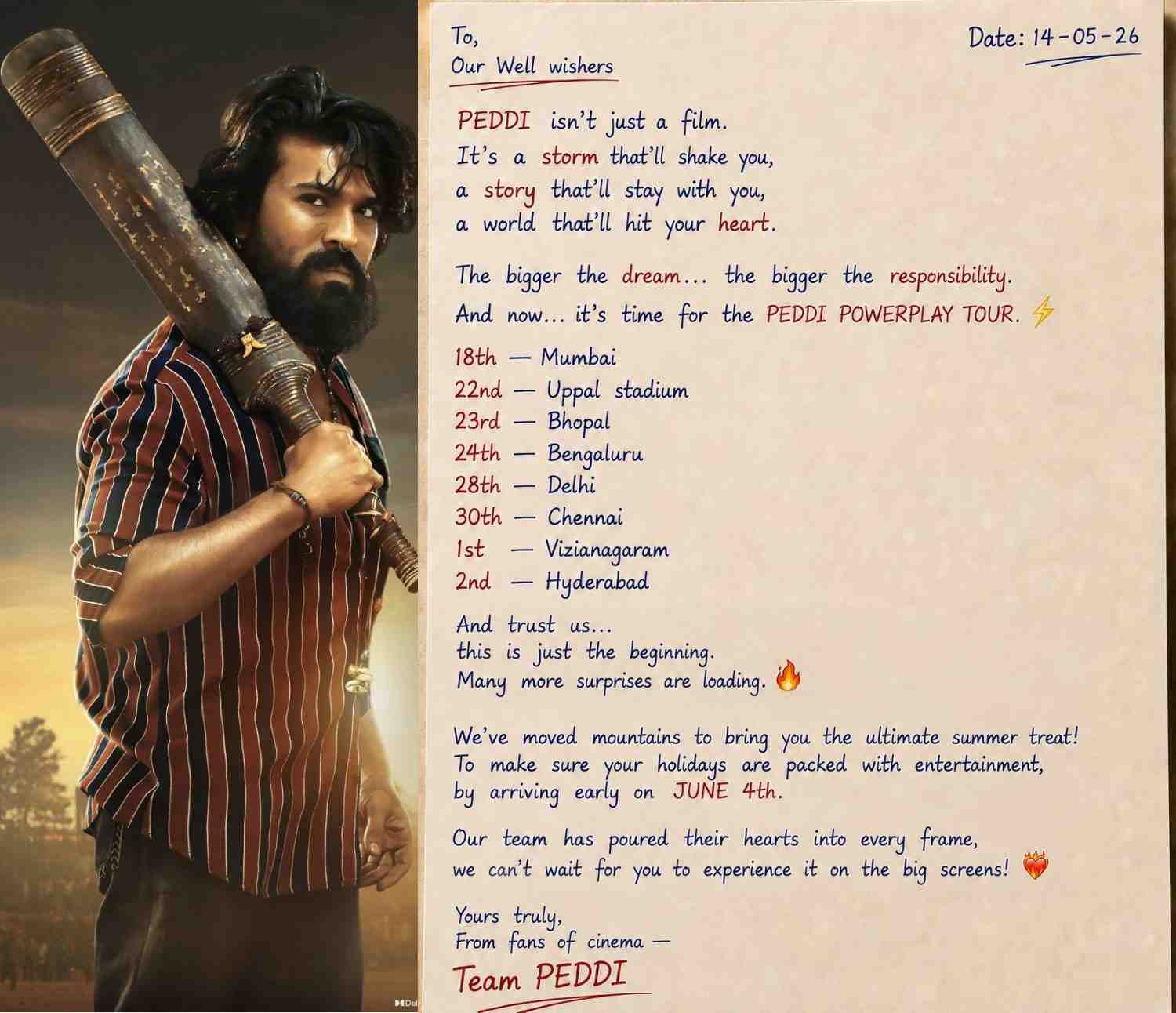 ‘‘పెద్ది” పవర్ప్లే.. పెద్ద ప్లానింగే