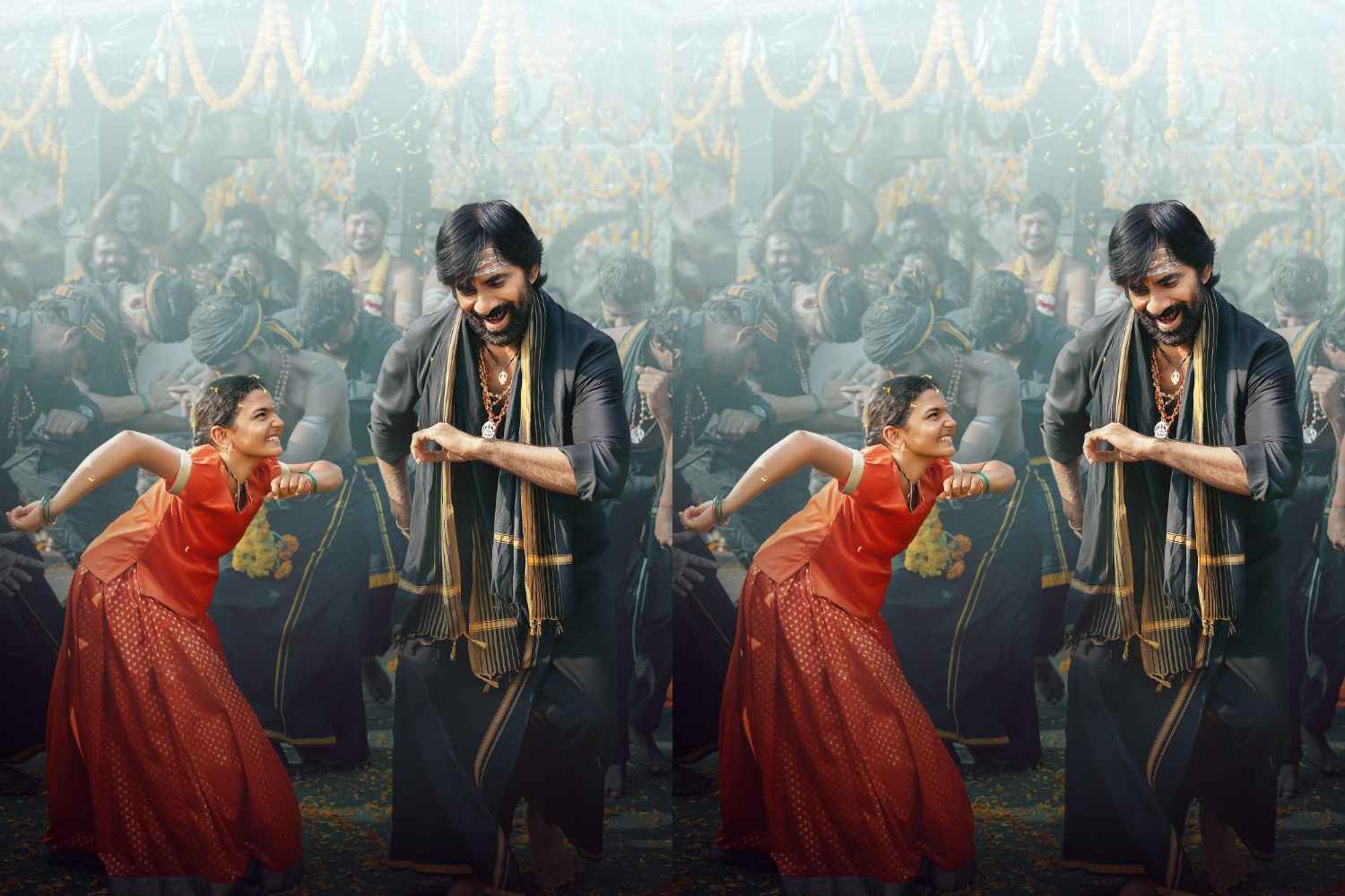 Raviteja-Irumudi-Song