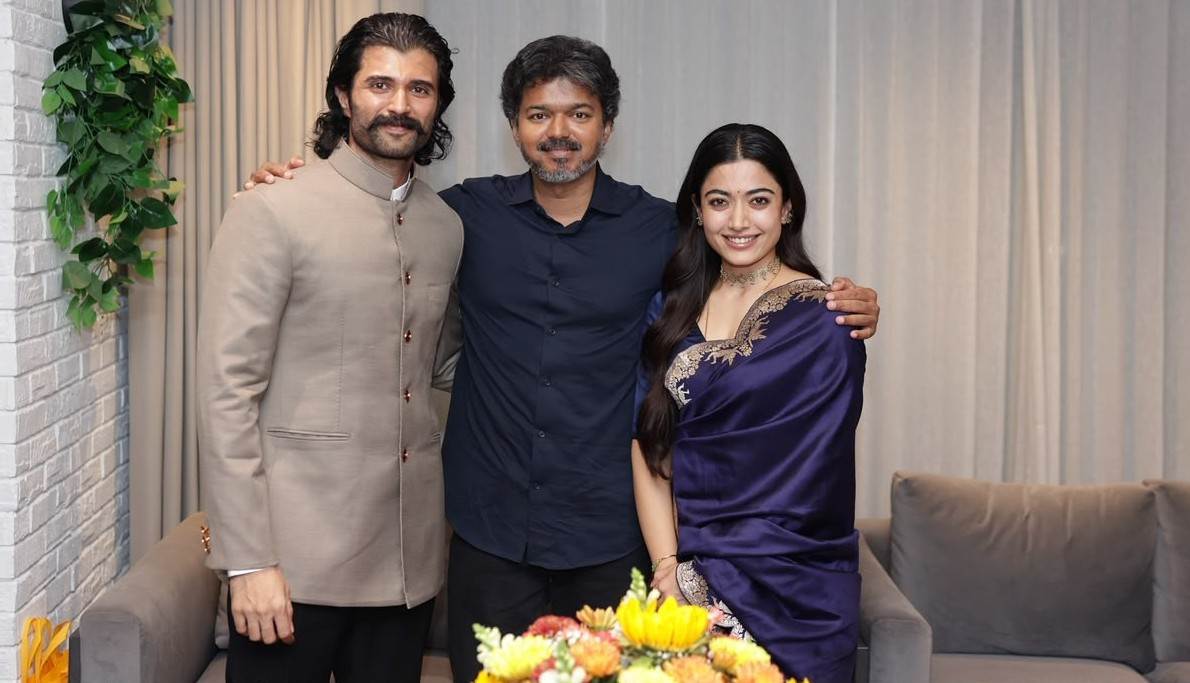 Vijay with Vijay Devarakonda